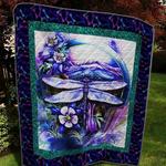 night glowing dragonfly dtc2410218 quilt blanket d2480321