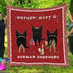 nothin butt a german shepherd christmas quilt d2421365