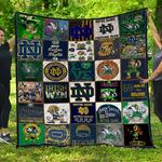 notre dame fighting irish quilt blanket d2418344
