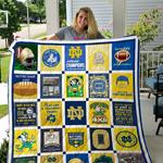 notre dame fighting irish ver2 quilt blanket d2418527