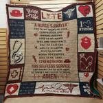 nurse give to my heart compassion and understanding quilt blanket great customized gifts for 0
