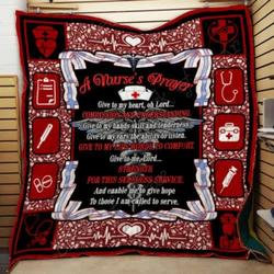 Nurse Prayer Cl2100382Mdq Quilt Blanket