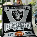 oakland raiders quilt blanket 04 d2456644