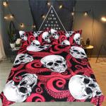 octopus and skull bedding set red dhc1501341vt d2241022