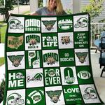 ohio bobcats blanket th0107 quilt d2455306