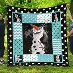 olaf cute gift idea for cartoon fan quilt d2422651