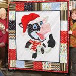 ooh gift premium quilt farmer xmas cow quilt d2420171