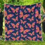 orange and purple butterfly cl17100405mdq quilt blanket d2447726