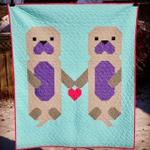 otter love quilt tdhfp d2487771