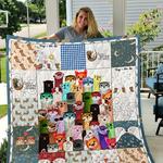 otter otter song quilt blanket dhc31121765td d2482377