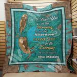 otter quilt blanket dhc1102542td d2477755
