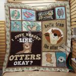 otter quilt blanket dhc1102577td d2477826