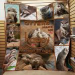 otters make me happy you not so much funny otter quilt d2484691