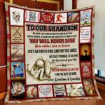 our baseball grandson grandma grandpa quilt blanket d2448773