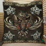 owl and lamp quilt design by exrain d2484125