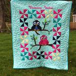 owl cla010767 quilt blanket d2447871
