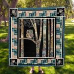 owl printed quilt blanket dhc1501551vt d2481105