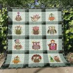 owl tn260626 quilt blanket d2445436
