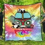 panda hippie tie dye quilt tdhpm d2487300