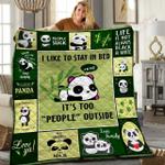 panda i like to stay in bed its too people outside quilt blanket great customized blanket gifts 0