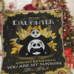 panda you are my sunshine quilt blanket great customized blanket gifts for birthday christmas 0