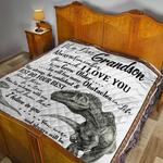 papa to grandson quilt blanket dhc02011666dd d2447434