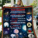 parent to daughter this life is not easy snoopy quilt bt d2421575
