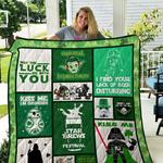 patricks day and star wars quilt blanket 02342 d2449782