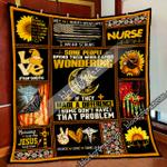 peace love save lives nurse quilt blanket d2448621