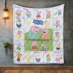 peppa pig style 2 quilt blanket d2449597