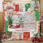 personalized christmas to my granddaughter quilt blanket from grandma i am always here for you i 0