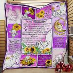 personalized elephant to my daughter from mom when its too hard to look back quilt blanket great 0