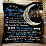 personalized horse to my wife from husband never forget that i love you quilt blanket great 0