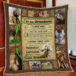 personalized love horse quilt blanket d2448722