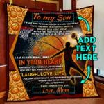 personalized my basketball boy quilt blanket d2448943