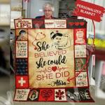personalized nurse quilt blanket dhc0602880td d2446894