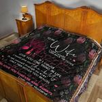 personalized protea to my wife from husband if i could give you one thing in life quilt great 0