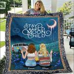 personalized stay wild moon child quilt dnstyles d2421034