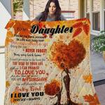 personalized to my daughter quilt blanket from mom you will always my baby girl great customized 0