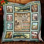 personalized to my sister i love you so much quilt blanket great customized gifts for birthday 0