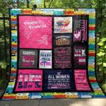 pharm tech girl quilt blanket hn57 aw quilt d2414744