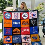 philadelphia 76ers all season plus size quilt blanket d2452265