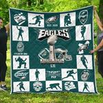 philadelphia eagles football quilt blanket for fan d2449244