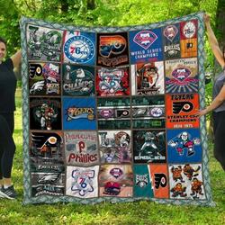 Philadelphia Teams Quilt Blanket