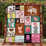 pig quilt blanket dhc1501798vt d2481487