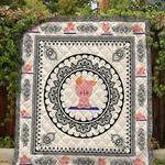 pig round pattern quilt tdhkl d2485877