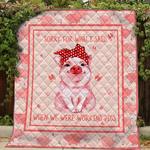 pig sorry for what i said quilt blanket dhc03011487dd d2481230
