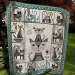 piggyback cat music quilt blanket quilt d2417648