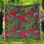 pineapple leaves hawaii cl17100441mdq quilt blanket d2483320