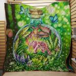 pink elephant butterfly garden quilt tdhsf d2487110